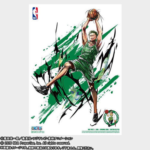 One Piece X NBA - NBA Mini Poster Complete set of 10 Types