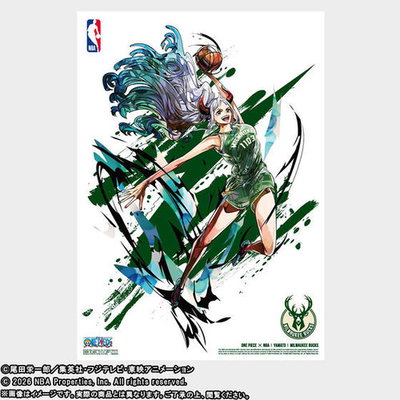 One Piece X NBA - NBA Mini Poster Complete set of 10 Types