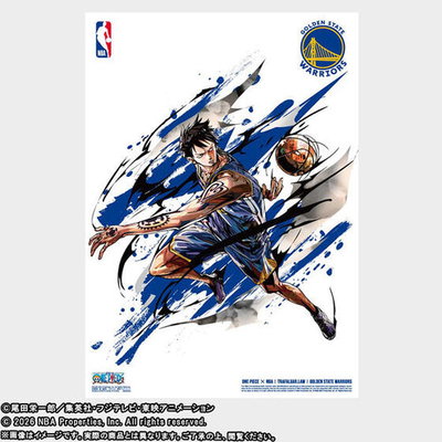 One Piece X NBA - NBA Mini Poster Complete set of 10 Types