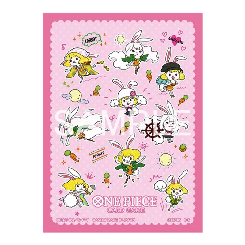 One Piece Card Game Official Sleeves: Carrot Vol.5