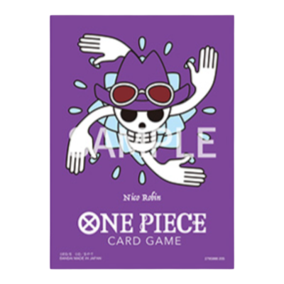 One Piece Card Game Official Sleeves: Premium Matte Nico Robin