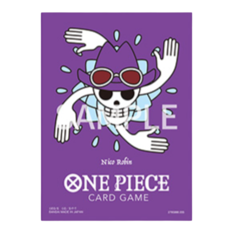 One Piece Card Game Official Sleeves: Premium Matte Nico Robin