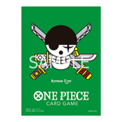 One Piece Card Game Official Sleeves: Premium Matte Roronoa Zoro
