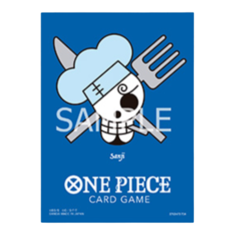 One Piece Card Game Official Sleeves: Premium Matte Sanji