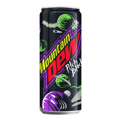 Mountain Dew Pitch Black 330ml