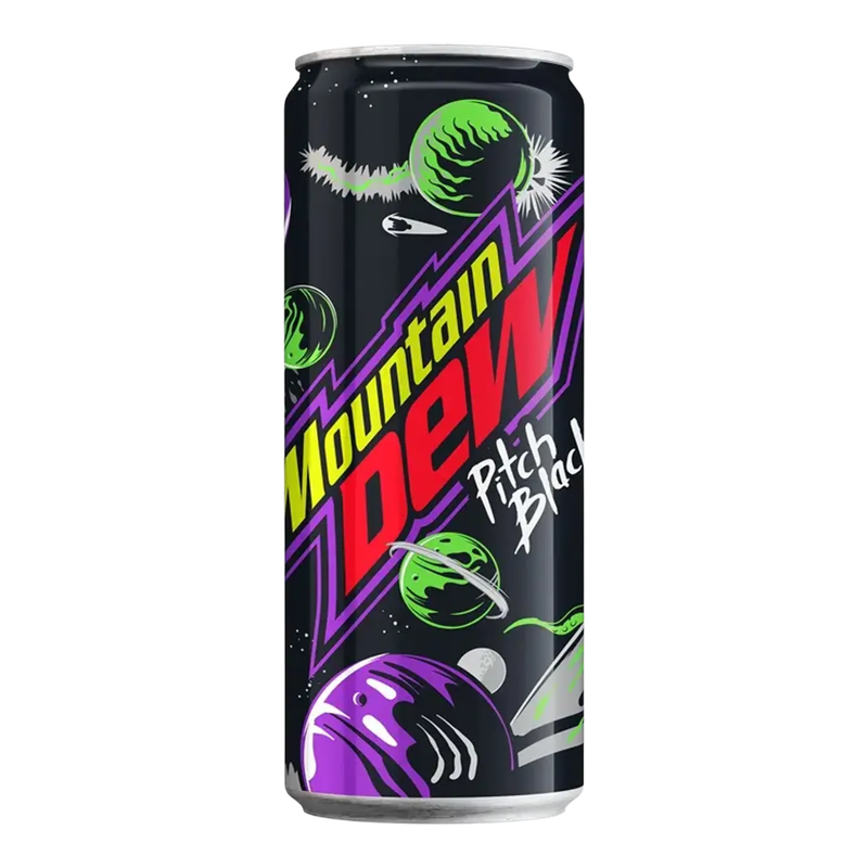 Mountain Dew Pitch Black 330ml