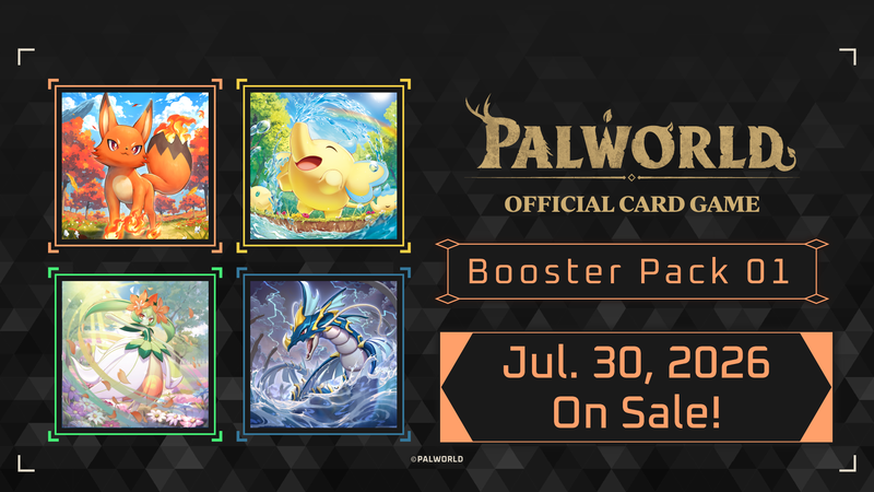 Palworld Official Card Game Dawn of Palpagos BP01 Booster Box