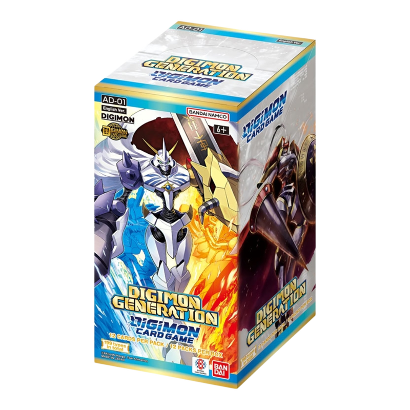 Digimon Card Game: AD-01 Digimon Generation Booster Box