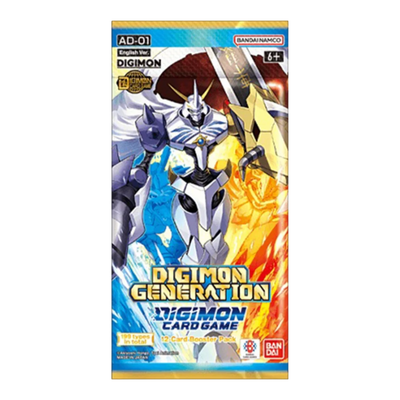 Digimon Card Game: AD-01 Digimon Generation Booster Box
