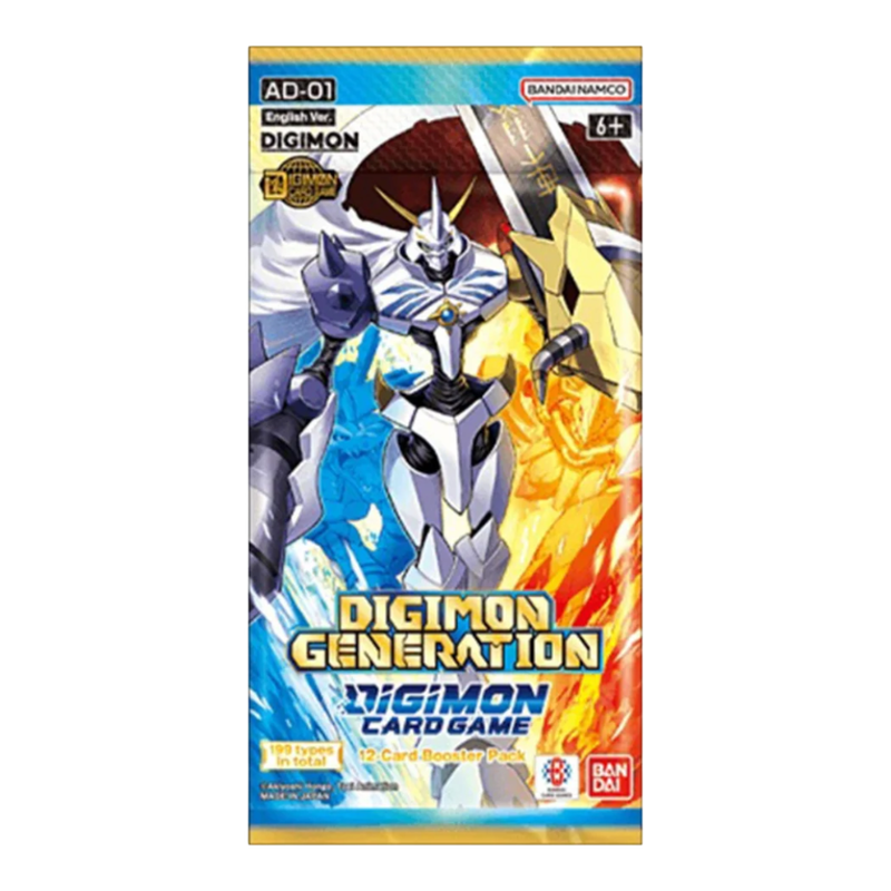 Digimon Card Game: AD-01 Digimon Generation Booster Box