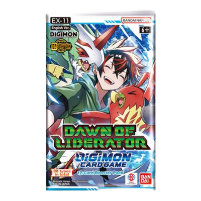 Digimon Card Game: EX-11 Dawn Of Liberator Booster Pack
