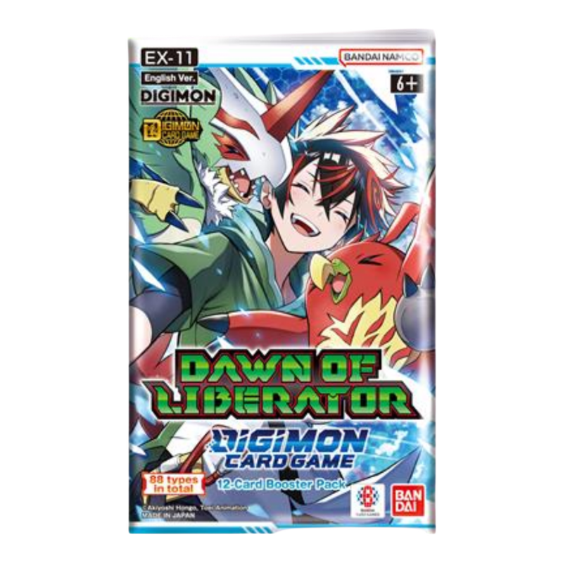 Digimon Card Game: EX-11 Dawn Of Liberator Booster Pack