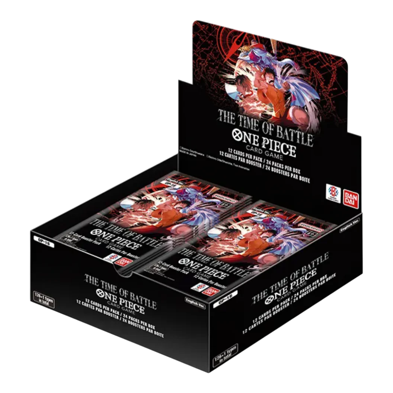 One Piece Card Game: OP16 The Time Of Battle Booster Box (ENG)