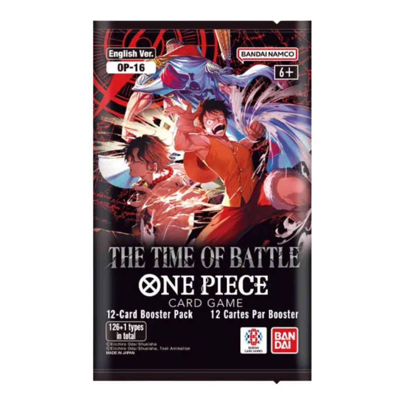 One Piece Card Game: OP16 The Time Of Battle Booster Pack (ENG)