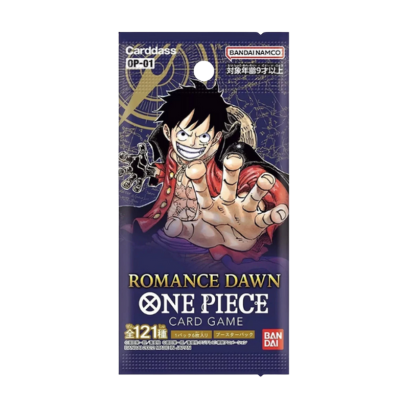 One Piece Card Game: OP01 Romance Dawn - Booster Pack (JP)