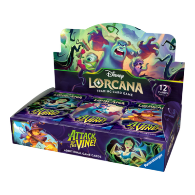 Disney Lorcana Attack of The Vine Booster Box