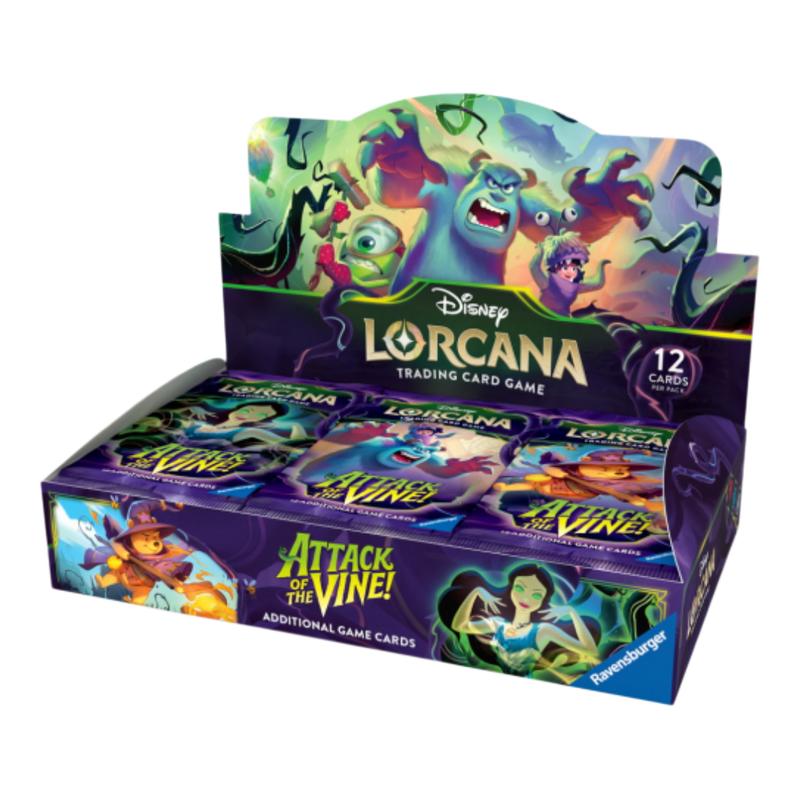 Disney Lorcana Attack of The Vine Booster Box