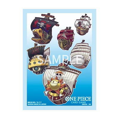 One Piece Card Game Official Sleeves: Ships Collection - Limited Vol.6