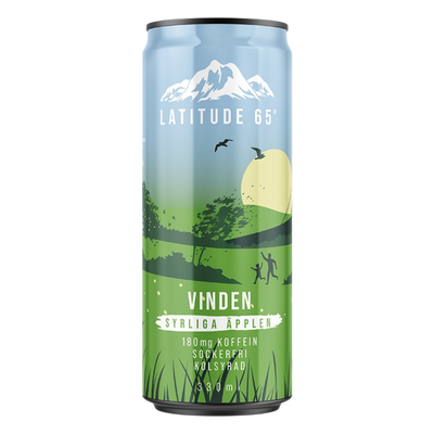 Latitude 65 Vinden - Syrliga Äpplen 330ml