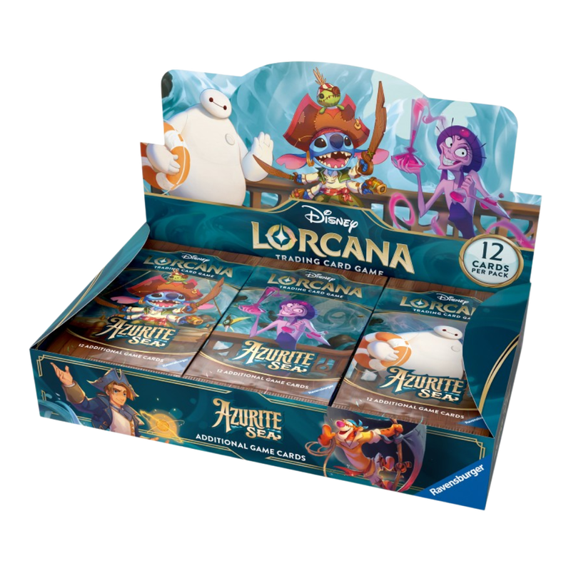 Disney Lorcana Azurite Sea Booster Box