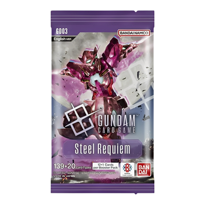 Gundam Card Game: Steel Requiem GD03 Booster Pack
