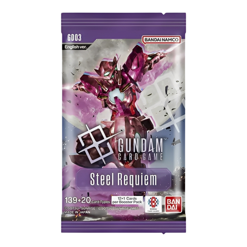 Gundam Card Game: Steel Requiem GD03 Booster Pack