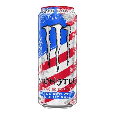 Monster Ultra Red White & Blue Razz 473ml