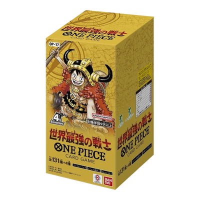 One Piece Card Game: OP17 - The World's Strongest Warrior Booster Box (JP)