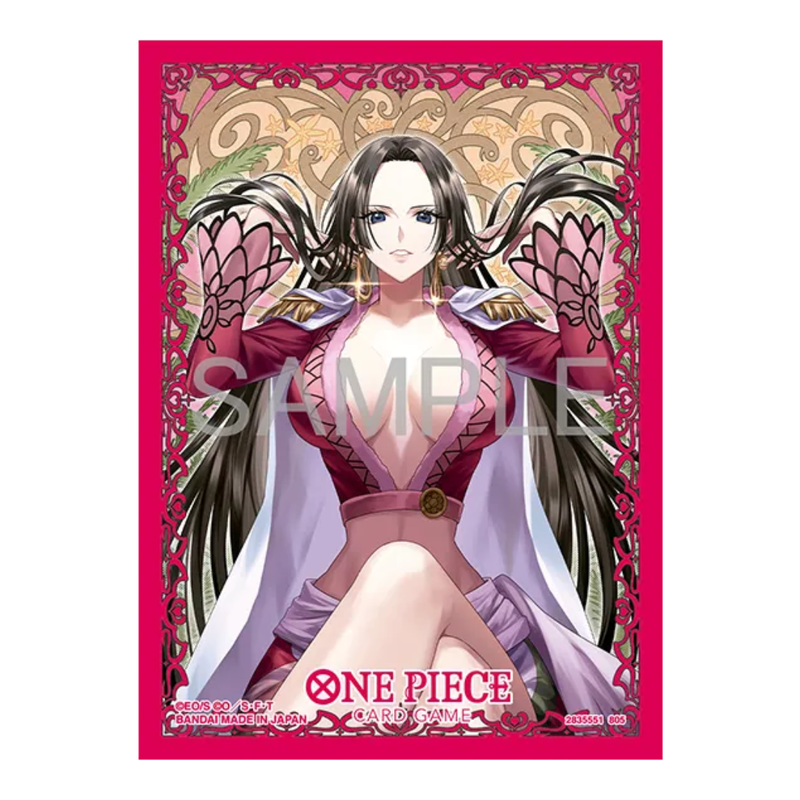 One Piece Card Game Official Sleeves: Boa Hancock Vol. 13
