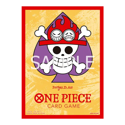 One Piece Card Game Official Sleeves: Premium Matte Portgas D. Ace