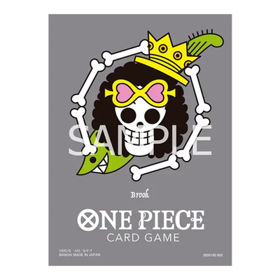 One Piece Card Game Official Sleeves: Premium Matte Brook