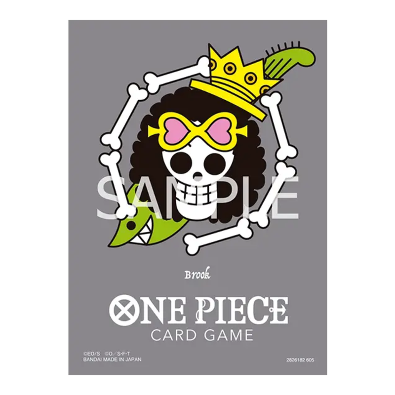 One Piece Card Game Official Sleeves: Premium Matte Brook