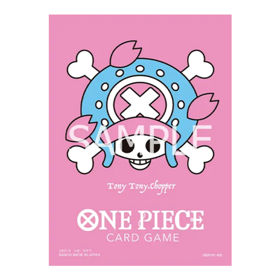 One Piece Card Game Official Sleeves: Premium Matte Tony Tony Chopper