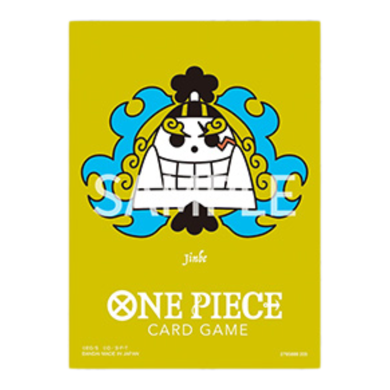 One Piece Card Game Official Sleeves: Premium Matte Jinbe