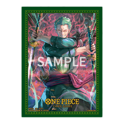 One Piece Card Game Official Sleeves: Roronoa Zoro Vol. 11