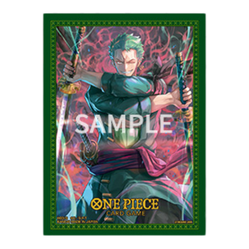 One Piece Card Game Official Sleeves: Roronoa Zoro Vol. 11