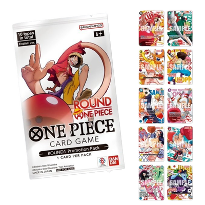 One Piece Card Game: Round 1 Promotion Pack (1 Kort) (JP)