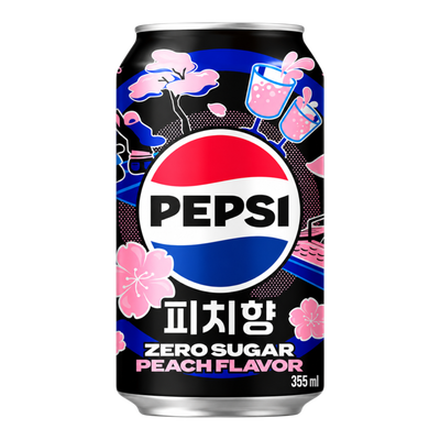 Pepsi White Peach Zero 350ml