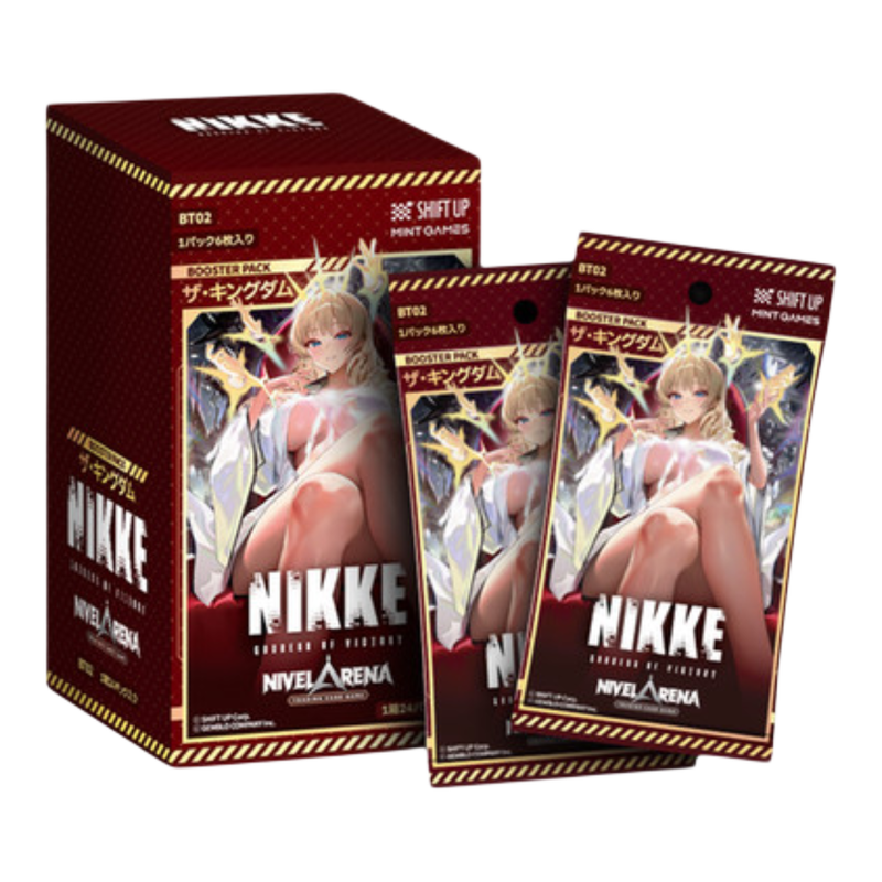 Nivel Arena Nikke: Goddes Of Victory - The Kingdom BT02 Booster Box (JP)