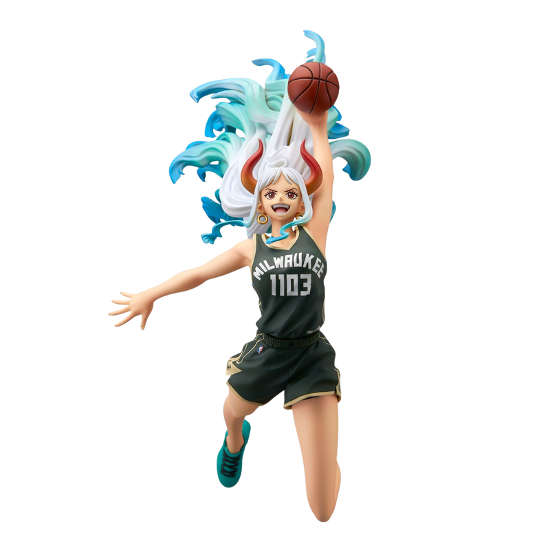 One Piece × NBA Master Stars Piece The Yamato MILWAUKEE BUCKS Figure