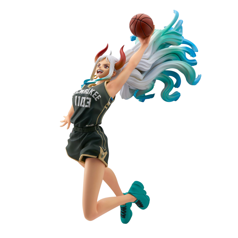 One Piece × NBA Master Stars Piece The Yamato MILWAUKEE BUCKS Figure