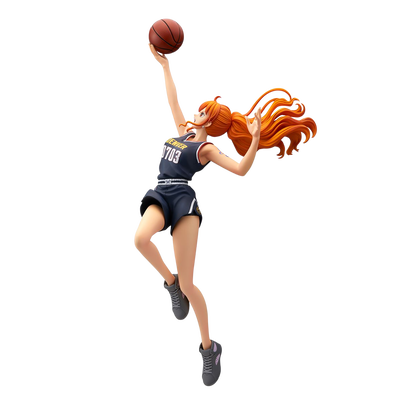One Piece × NBA Master Stars Piece The Nami DENVER NUGGETS Figure