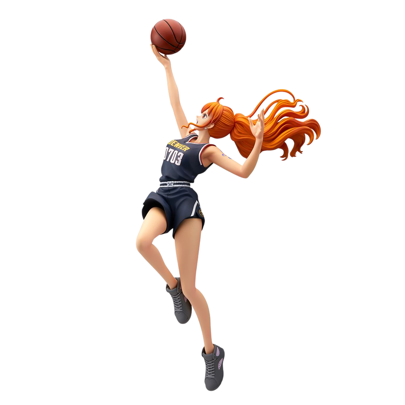 One Piece × NBA Master Stars Piece The Nami DENVER NUGGETS Figure