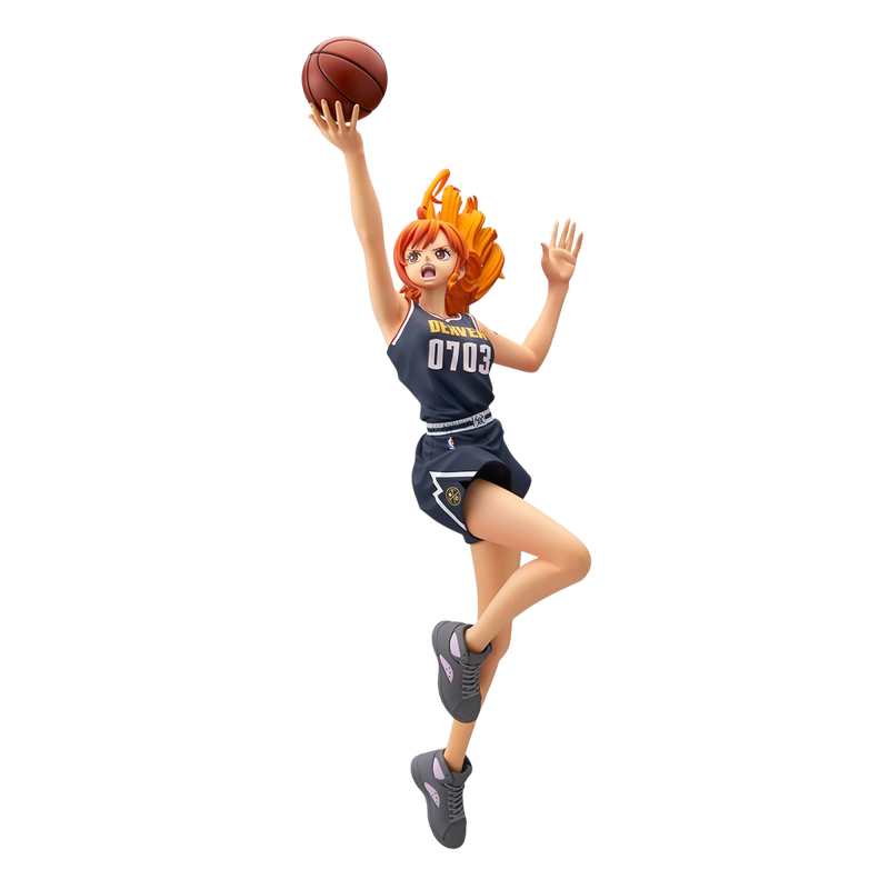 One Piece × NBA Master Stars Piece The Nami DENVER NUGGETS Figure