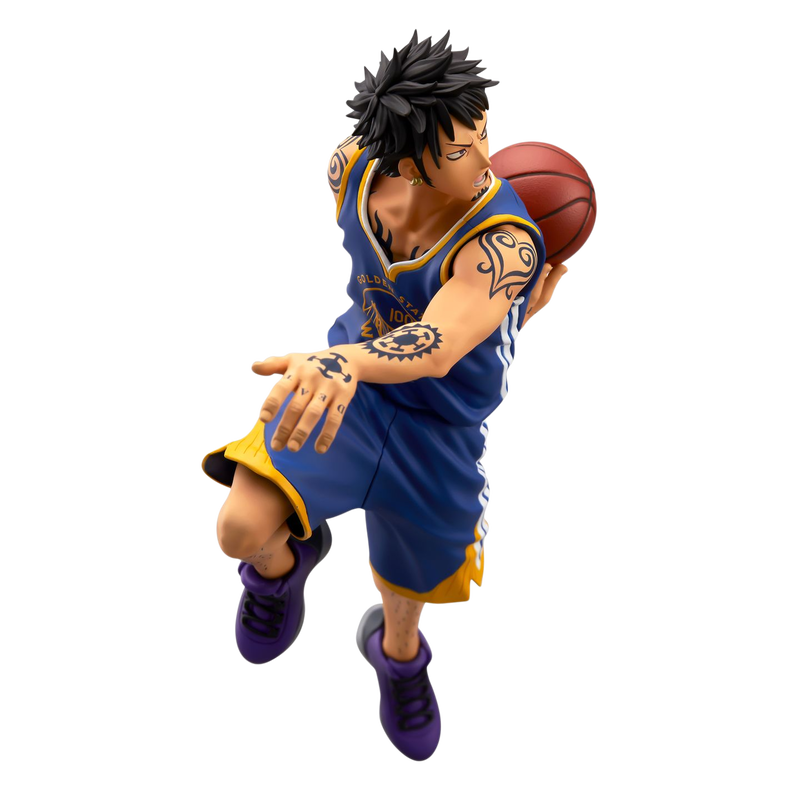 One Piece × NBA Master Stars Piece The Trafalgar Law GOLDEN STATE WARRIORS Figure