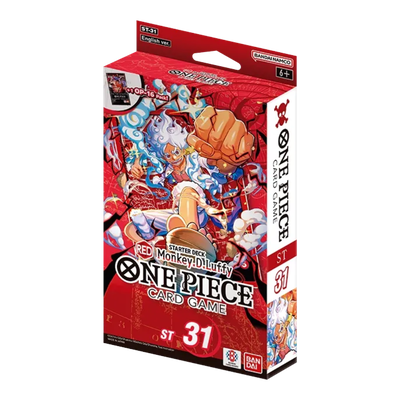One Piece Card Game: Starter Deck ST31 RED Monkey D. Luffy (ENG)