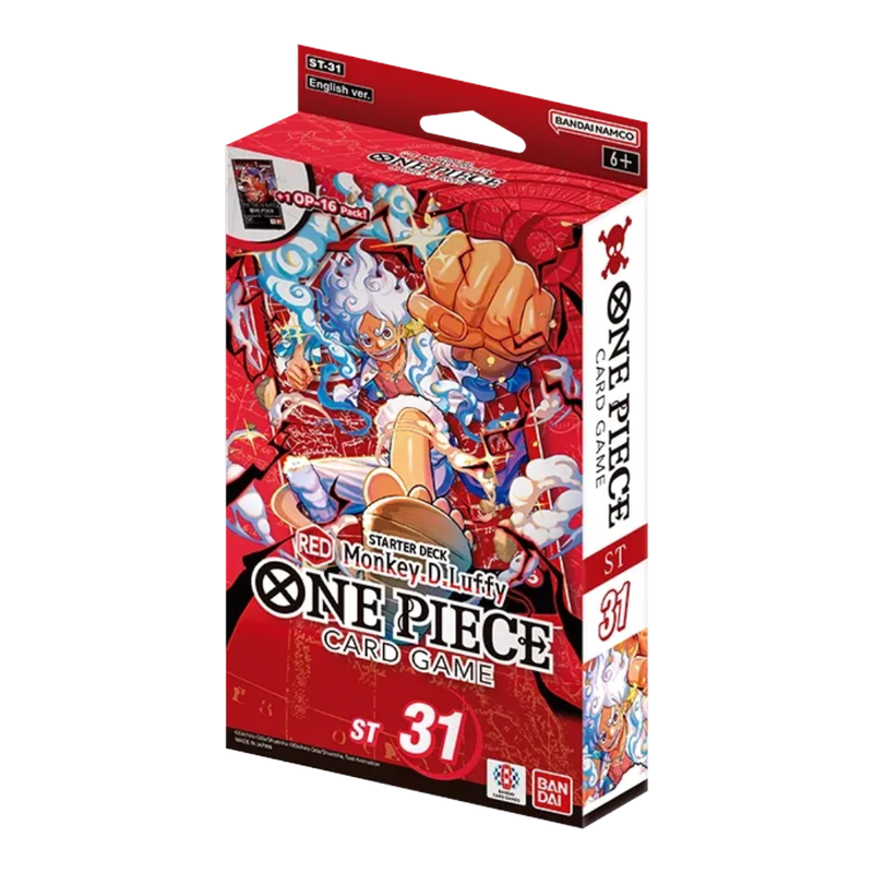 One Piece Card Game: Starter Deck ST31 RED Monkey D. Luffy (ENG)