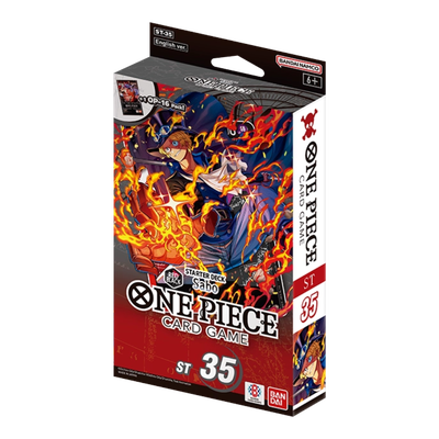 One Piece Card Game: Starter Deck ST35 RED/BLACK Sabo (ENG)