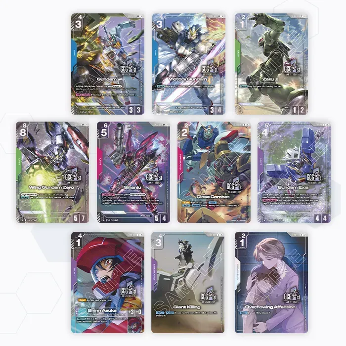Gundam Card Game - 1st Anniversary Set (Eng)