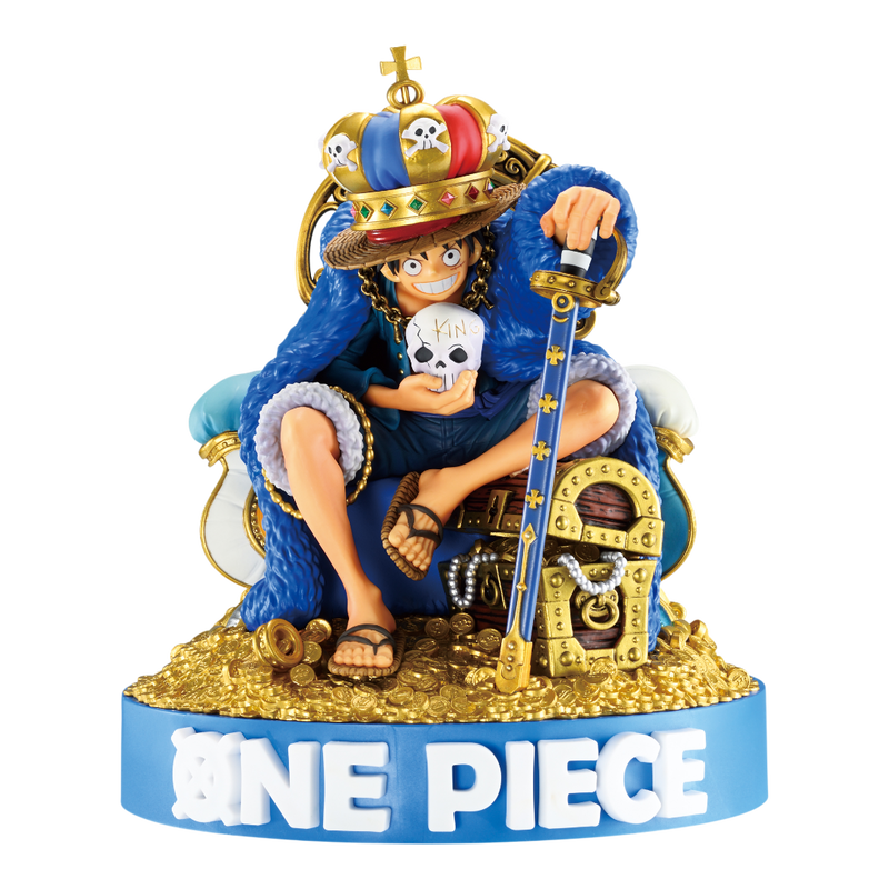 One Piece Super Master Stars Diorama "KING" Monkey D. Luffy ONE PIECE BASE SHOP Limited Edition